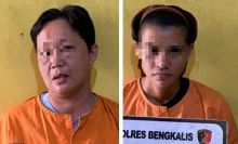 Tersangka dan barang bukti