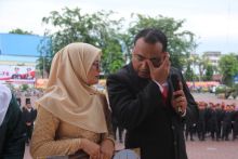 Mendapat Tiket Umroh, Aipda Suratmin Ucapkan Terimakasih Kepada Kapolres Bengkalis