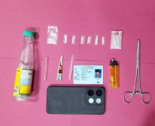 Barang bukti tersangka