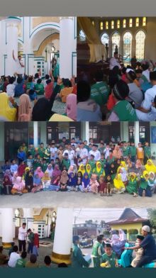 Peringati Bulan Muharram,MDTA Syahabuddin Taja Dongeng Bersama Kak Jho dan Ziarah Makam Sultan Siak