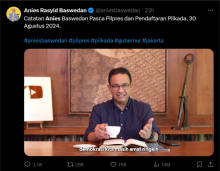 Gagal Maju Pilkada Jakarta, Anies Sampaikan Poin-poin Penting Ini ke Rakyat Indonesia. 