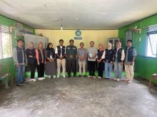 Perpisahan dan Penjemputan Mahasiswa KKN UMRI oleh Dosen Pembimbing. (Istimewa)