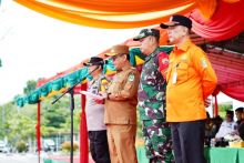 Apel Gelar Pasukan Kesiapsiagaan Bencana Alam Banjir dan Karhutla Kabupaten Siak Tahun 2024