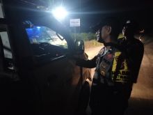 Kegiatan Rutin kepolisian terus di laksanakan Polsek sungai mandau dalam menjaga situasi aman menjelang pemilu serentak di kec. sungai mandau