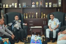 Pendapatan Pajak Kendaraan Bermotor Menurun di Siak, Jasa Raharja Riau Audensi Bersama Pjs Bupati Siak.