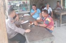 Cooling System: Bhabinkamtibmas Polsek Kandis ajak Warga Jaga Kamtibmas Jelang Pilkada Serentak 2024