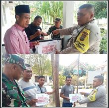 Cooling System Pilkada, Bhabinkamtibmas Polsek Siak Sampaikan Masyarakat Jaga Kerukunan