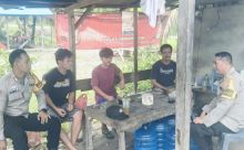 Sambang Warga dan Himbauan Kamtibmas Terus Digelar Polsek Bungaraya,Ciptakan Pilkada Damai