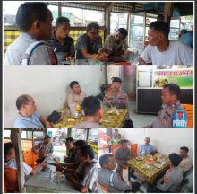 Melalui Cooling System, Personil Polsek Minas Gencar Sosialisasi Damai Jelang Pilkada 2024