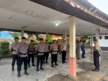 Polsek Mandau Siaga 24 Jam Amankan Kantor PPK Mandau dan Bathin Solapan Jelang Sidang Pleno Pilkada