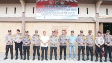 Tim Supervisi Polda Riau bersama Kapolres cek Kantor KPU, Bawaslu dan Gudang Logistik