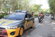 Ciptakan Situasi Aman dan Kondusif,Satgas Preventif OMP Polres Siak Lakukan Patroli Imbau Warga Jaga Kondusifitas Keamanan Pasca Pencoblosan