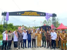 Saat Deklarasi Anti Narkoba di Jangkang, Kapolres Instruksikan Ini Kepada Anggotanya