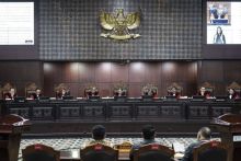 Sidang Mahkamah Konstitusi (MK). Sumber: kompas.com