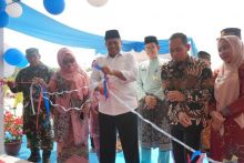 Dukung Fasilitas Pendidikan Bupati Siak Resmikan Ruang Kelas Baru.
