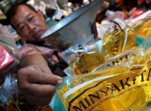 Pedagang Minyakita. Sumber: RRI