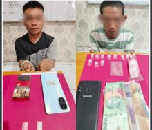 Polres Siak Ungkap Kasus Narkotika Jenis Shabu, Amankan Dua Tersangka dengan 2,43 Gram Sabu