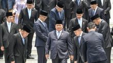Presiden Prabowo Subianto dan jajaran. Sumber: cnnindonesia.com