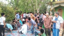 Ratusan Warga Desa Simpang Ayam Ziarah dan Do'a Bersama, Pj Kades Berikan Apresiasi