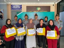 Warga Binaan Lapas Bengkalis Nerima Bansos Sebagai Bagian 13 Program Akselerasi Menteri Imigrasi dan Pemasyarakatan