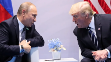 Presiden Rusia Putin dan Presiden AS Donald Trump /Reuters