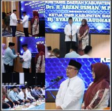 Malam Purna Tugas Sekda Siak: Dedikasi 36 Tahun H. Arfan Usman Jadi Inspirasi ASN