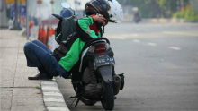 Pengemudi ojol. Sumber: Akseleran