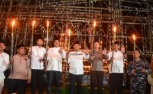Wakil Bupati Buka Festival Lampu Colok Pada Malam 7 Likur