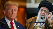 Donald Trump, Pemimpin Tertinggi Iran Ayatollah Ali Khamenei /Reuters