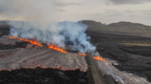 Gunung berapi Islandia/ X-nexta_tv