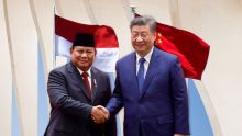 Prabowo Subianto dan Xi Jinping