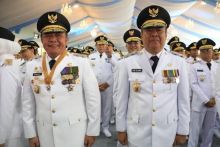 Ilustrasi pelantikan gubernur. Sumber: Pemprov Sumsel