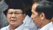 Presiden Prabowo Subianto dan Presiden ke-7 Joko Widodo. Sumber: BBC