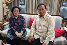Ketum PDIP Megawati Soekarnoputri dan Presiden Prabowo Subianto. Sumber: Internet