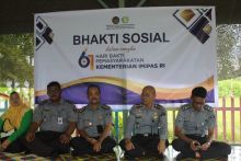 Lapas Bengkalis Gelar Bakti Sosial ke Panti Asuhan Dayang Dermah