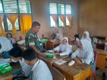 Ribuan Pelajar di Perawang Dapat Asupan Sehat, Kodim 0322/Siak Tunjukkan Aksi Nyata Peduli Gizi Anak Bangsa