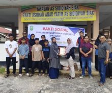 PWI Siak Peduli: Wiwik Widaningsih Pimpin Langsung Penyaluran Sembako ke Panti Asuhan dan Warga Kurang Mampu