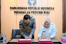 Pemkab Bengkalis MoU Dengan Ombudsman RI