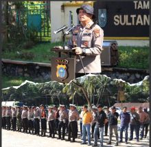 Kapolres Siak Pimpin Gladi Bersih Pengamanan Jambore Karhutla Riau 2025: Sinergi untuk Kelestarian Bumi Lancang Kuning
