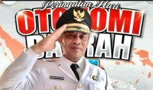 Meski Defisit Efisiensi, Wabup Bengkalis Semangat Bangun Daerah Saat HUT Otda ke 29