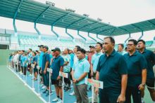 Pemerintah Riau Apresiasi PTPN IV Regional III Inisiasi Turnamen Tenis Antar Instansi