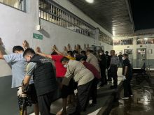 Satops Patnal Lapas Bengkalis Gelar Razia Gabungan