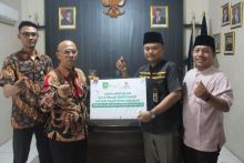 Lapas Kelas IIA Bengkalis Berinfak Bantu Palestina Melalui BAZNAS