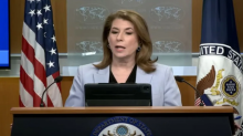 Juru bicara Departemen Luar Negeri AS Tammy Bruce /Youtube-@StateDept