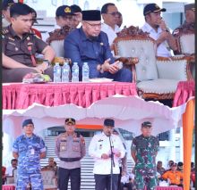 Wakil Ketua I DPRD Siak Hadiri Apel Siaga Darurat Karhutla Bersama Forkopimda