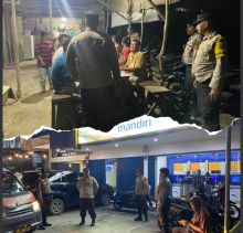 Patroli Tengah Malam, Polsek Tualang Gulung Potensi Premanisme di Titik Rawan