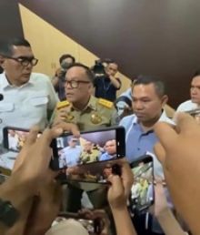  Wakil Menteri Ketenargakerjaan Republik Indonesia, Immanuel Ebeneser melakukan kunjungan kerja ke Pekanbaru. (Instagram @infopekanbaru)
