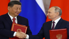 Presiden China Xi Jinping dan Presiden Rusia Vladimir Putin Pernyataan Bersama /Reuters