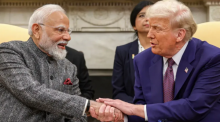 Perdana Menteri India Narendra Modi dan Presiden AS Donald Trump /PTI