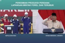 Diresmikan Prabowo, Proyek Minyak di Natuna Telan Investasi Rp9,87 Triliun. (Screenshot)